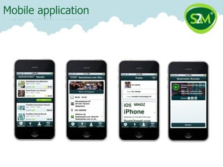 Mobile application
 