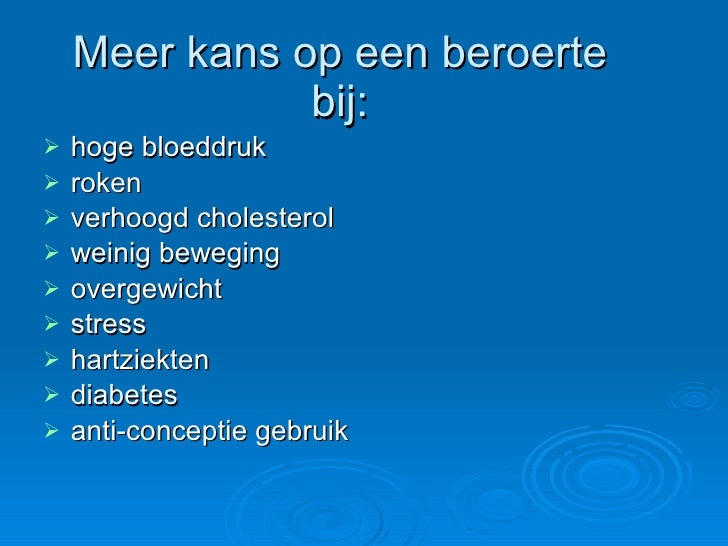 Presentatie Scholing Poh Wat Is Een Beroerte Presentatie scholing poh wat is een beroerte