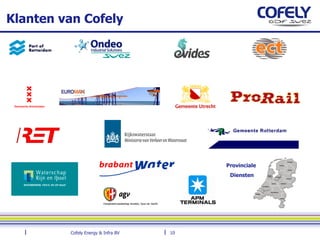 Klanten van Cofely Provinciale  Diensten 