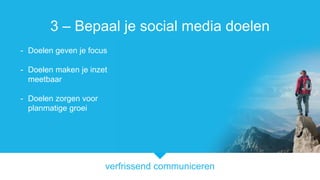 Workshop Social media: effectief & meetbaar