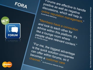http://www.socialmediaexplorer.com/social-media-marketing/wheres-your-forum-strategy/
 