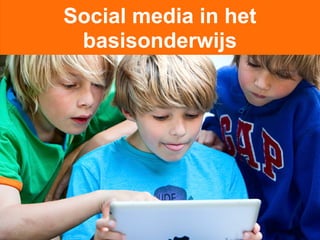 Social media in het
   basisonderwijs




Kilian Drewel | Ai-ling Chong | Tessa Klop | Réüèl Gregorius
 