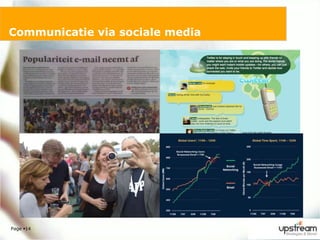 Page 14Communicatie via sociale media