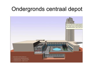 Ondergronds centraal depot
 