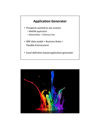 !""#$%&'$() *+)+,&'(,
• !"#$%&'($ )*+(&, (# $&& $'"&&+$
  – --.- *%%/0'*(0#+
  – -*$(&".*(* 1 0+2*3#4$ /0$($


• 5.6 ,*(* 3#,&/ 7 84$0+&$$ 54/&$ 9
  6/&:0;/& <+=0"#+3&+(

• <:'&/ ,&20+0(0#+ ;*$&, *%%/0'*(0#+ >&+&"*(#"
 