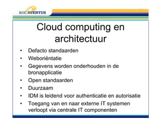 Ontwikkelingen binnen AventusMicrosoft, tenzij beleid