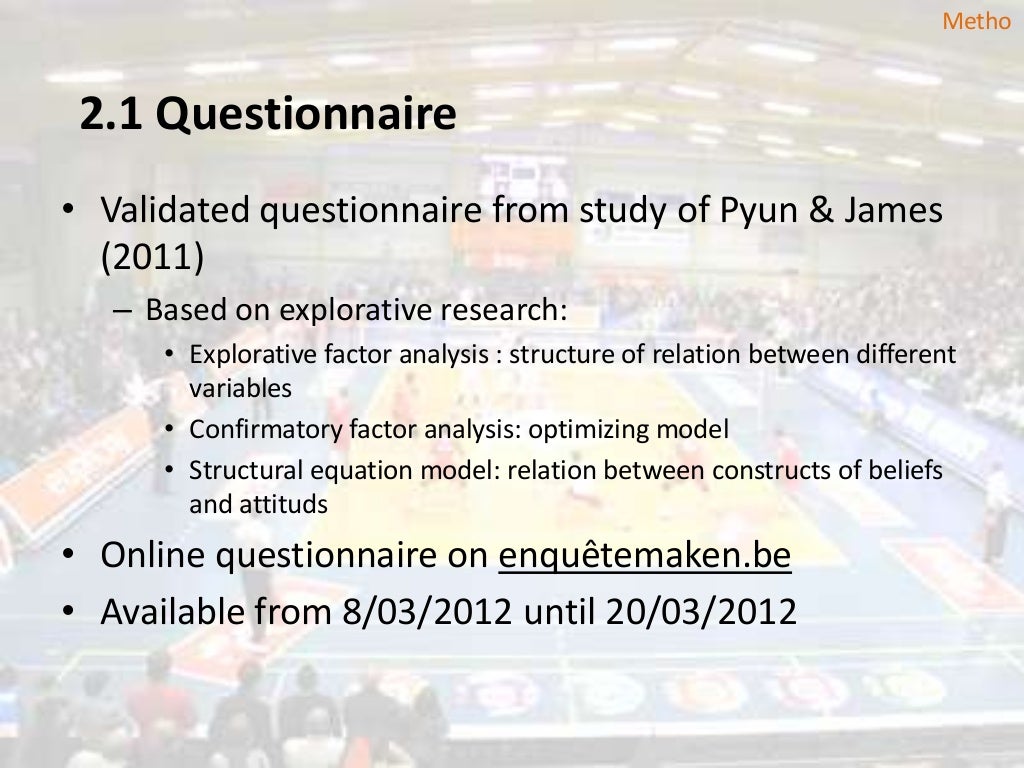 Master Thesis Sports Marketing