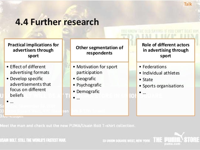 Master thesis sport management