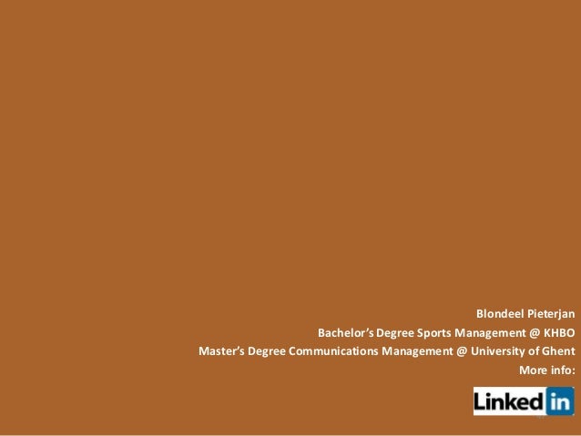 Master thesis sport management