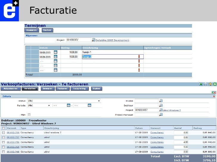 Presentatie Timesheet Synergy Enterprise