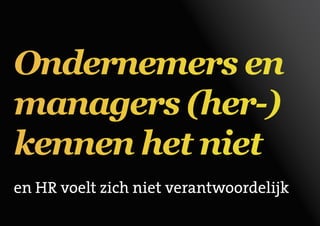 Presentatie Mentaal Verzuim