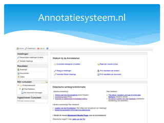 Annotatiesysteem.nl
 