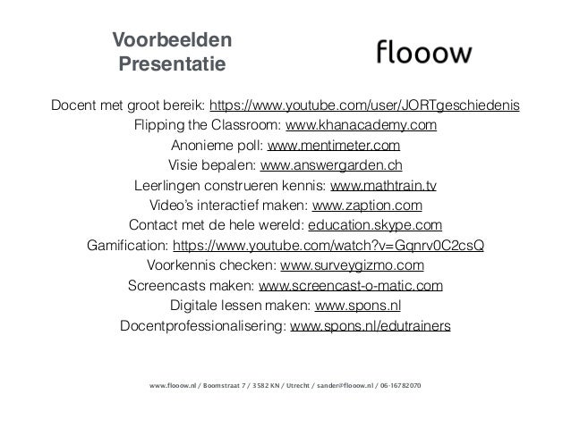 Inleiding Voorbeelden