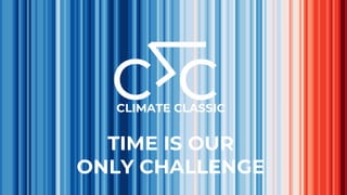 CLIMATE CLASSIC
TIME IS OUR
ONLY CHALLENGE
 