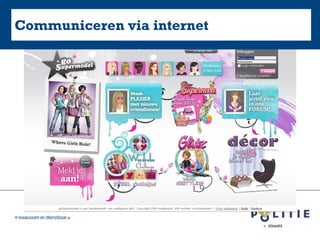 Communiceren via internet 