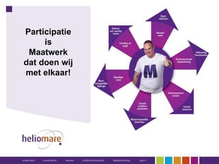 Participatie
is
Maatwerk
dat doen wij
met elkaar!
 