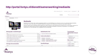http://portal.fontys.nl/dienstit/samenwerking/mediasite
 