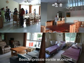 Beeldimpressie eerste woonunit
 