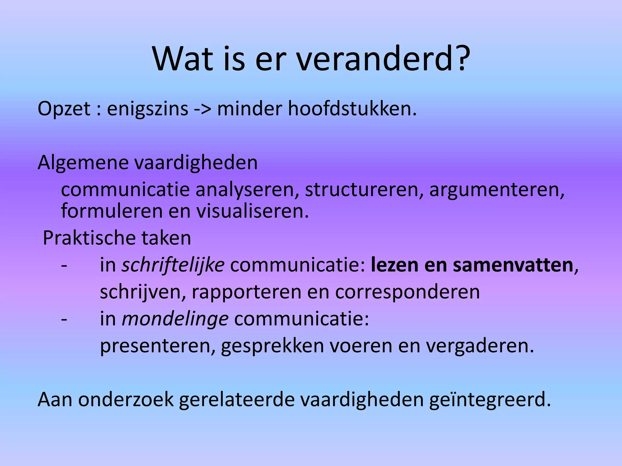 Presentatie workshop schrijfaanpak | PPT