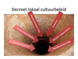 Decreet lokaal cultuurbeleid
 