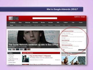  BacklinksWelke onderdelen kunnen worden geoptimaliseerd?Keywords / Keyphrases Keywords zijn het belangrijkste onderdeel van het optimaliseren