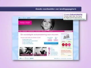 Welke onderdelen kunnen worden geoptimaliseerd?Content Een goede webtekst is makkelijk scanbaar én vindbaar