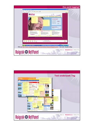 Web 2.0 en Research 2.0 - ZomerBorrel 2007 - Ruigrok | NetPanel