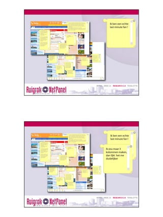 Web 2.0 en Research 2.0 - ZomerBorrel 2007 - Ruigrok | NetPanel