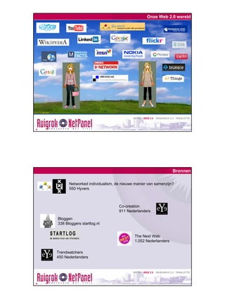 Web 2.0 en Research 2.0 - ZomerBorrel 2007 - Ruigrok | NetPanel