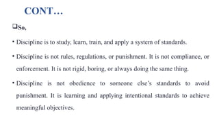Applying Discipline Presentatioin on discipline.pptxxxxxxxxxx | PPTX
