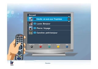 La puissance des réseaux sociaux…


            Cécile: Je suis aux Trophées




                     Mazadoo
 