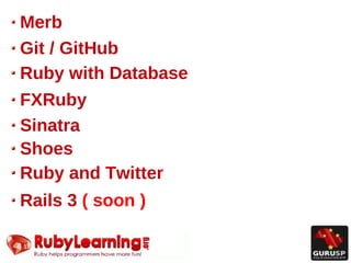 What is and how does work RubyLearning.org