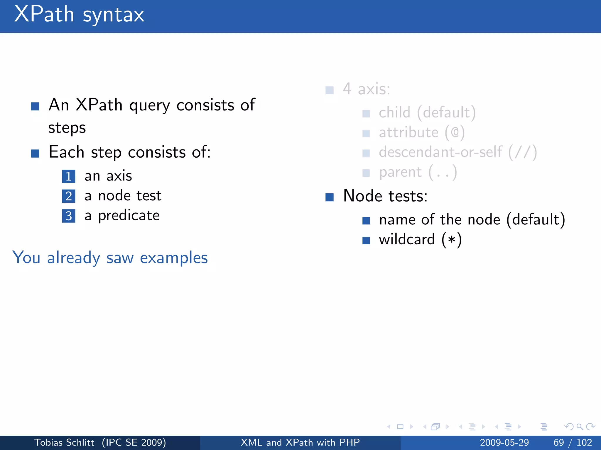 XML and XPath with PHP