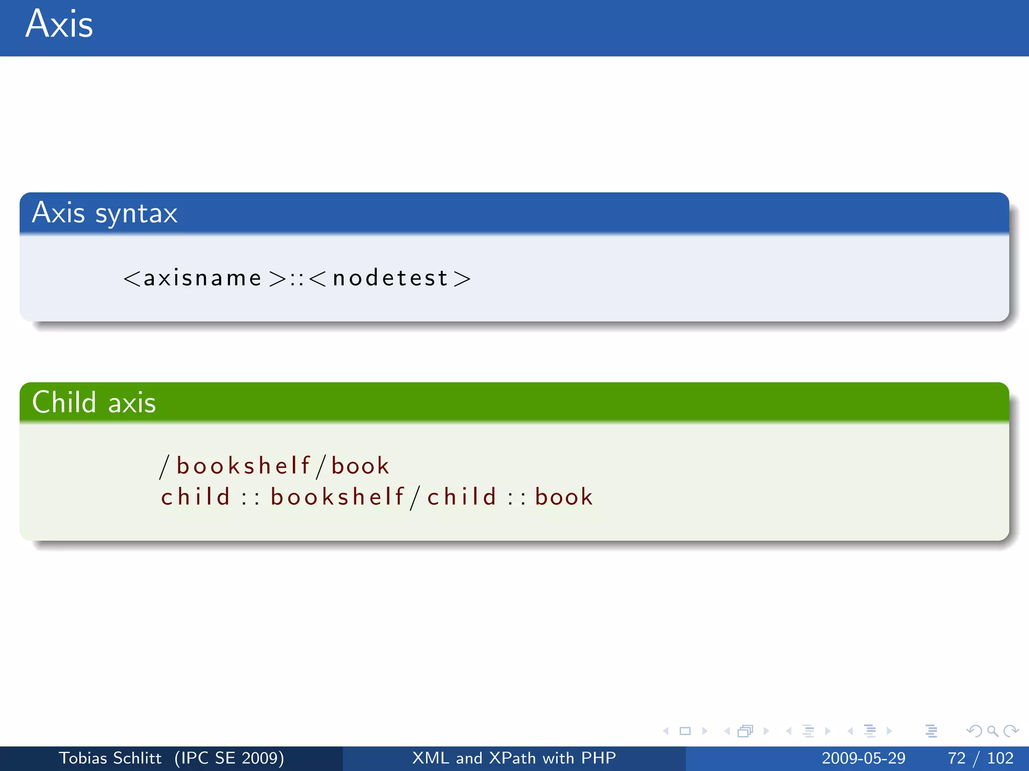 XML and XPath with PHP