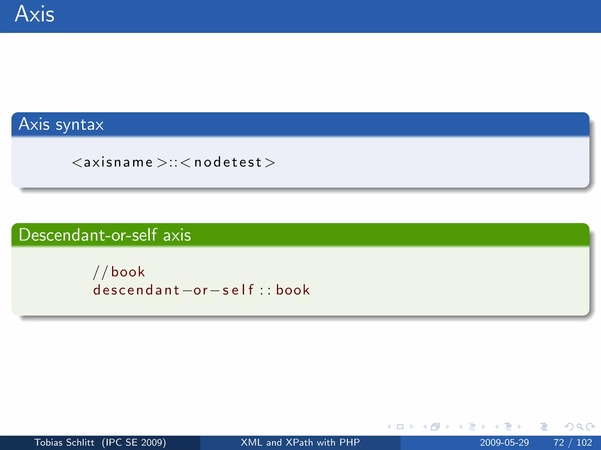 XML and XPath with PHP