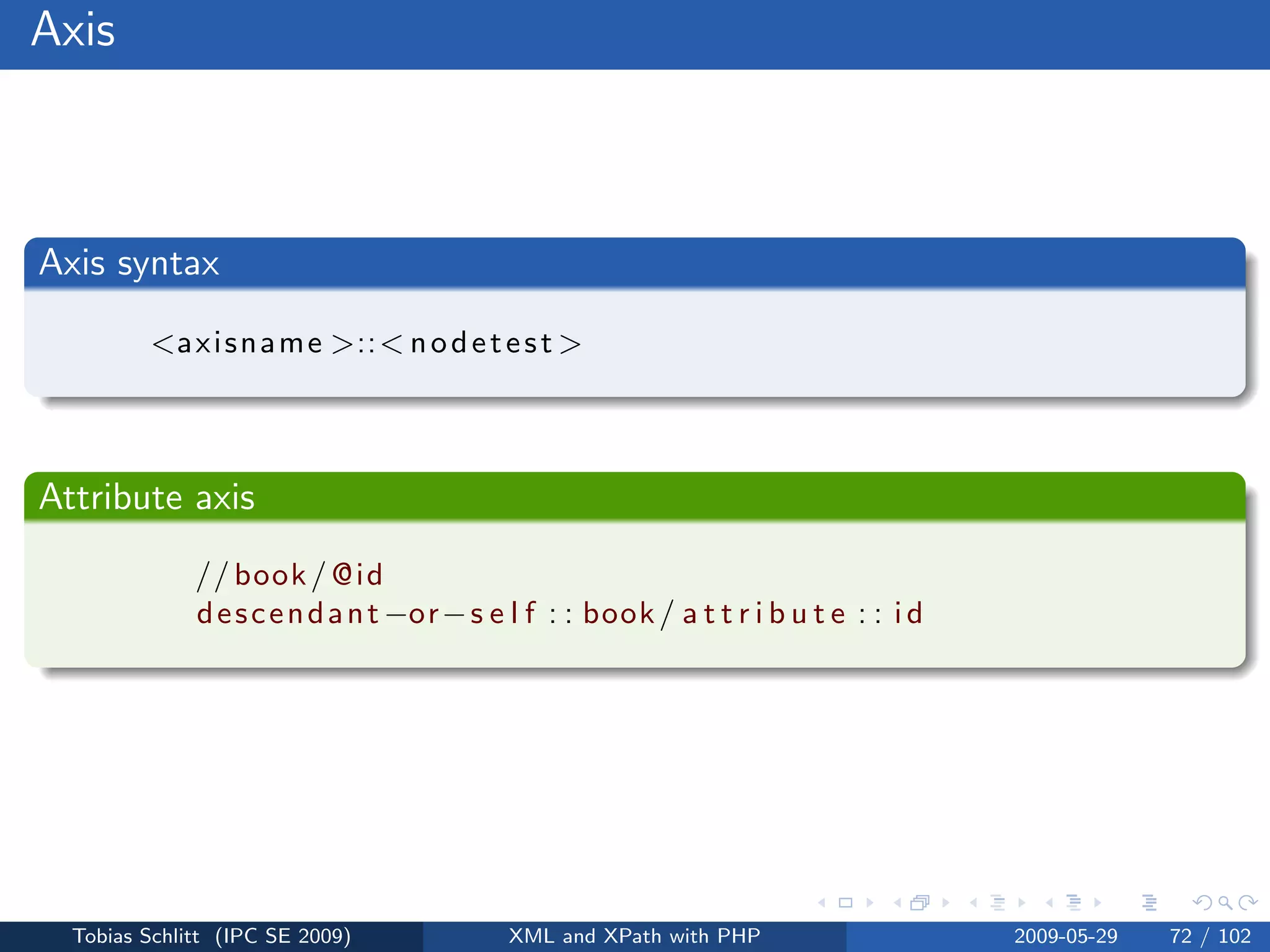 XML and XPath with PHP