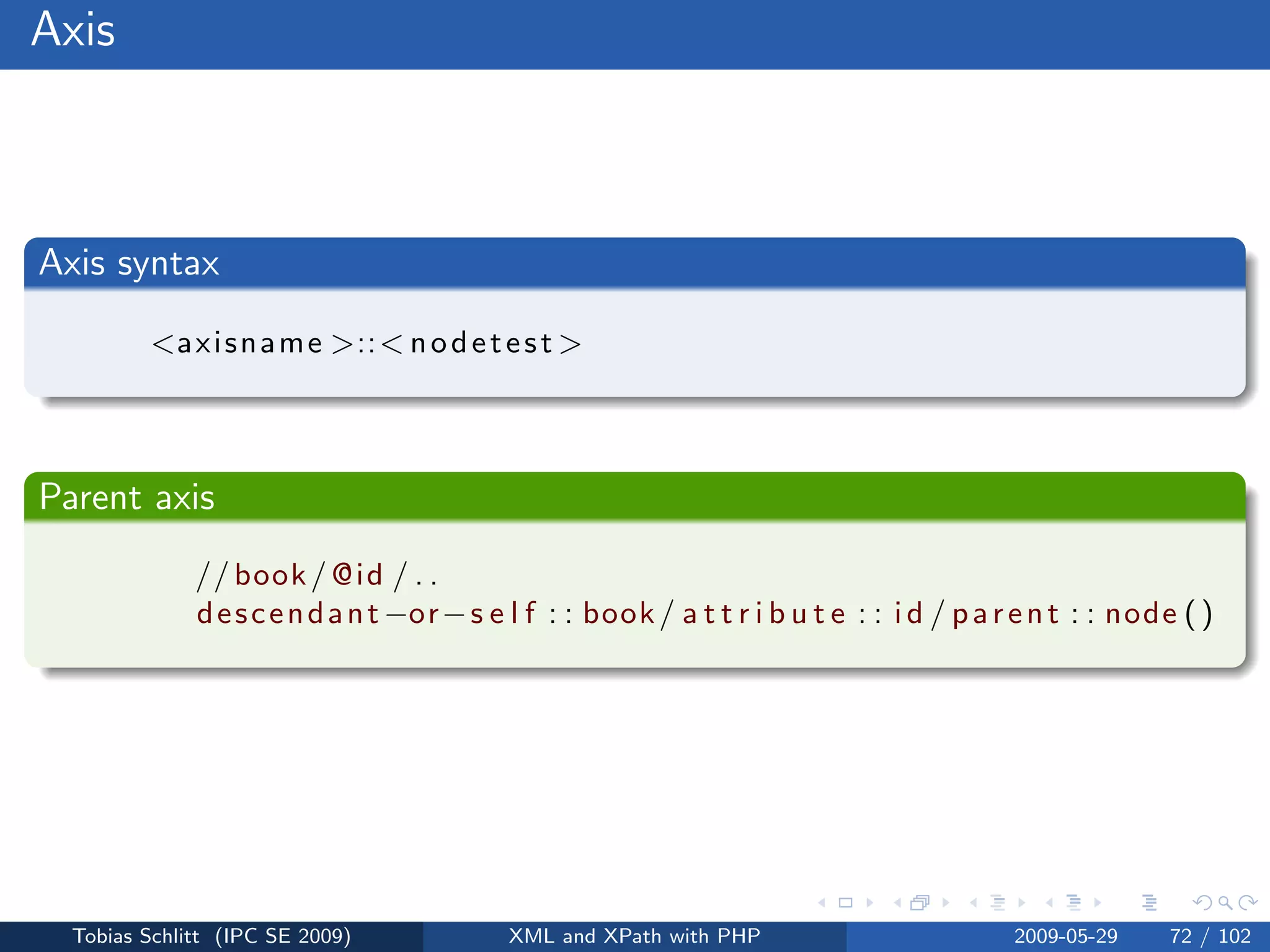 XML and XPath with PHP