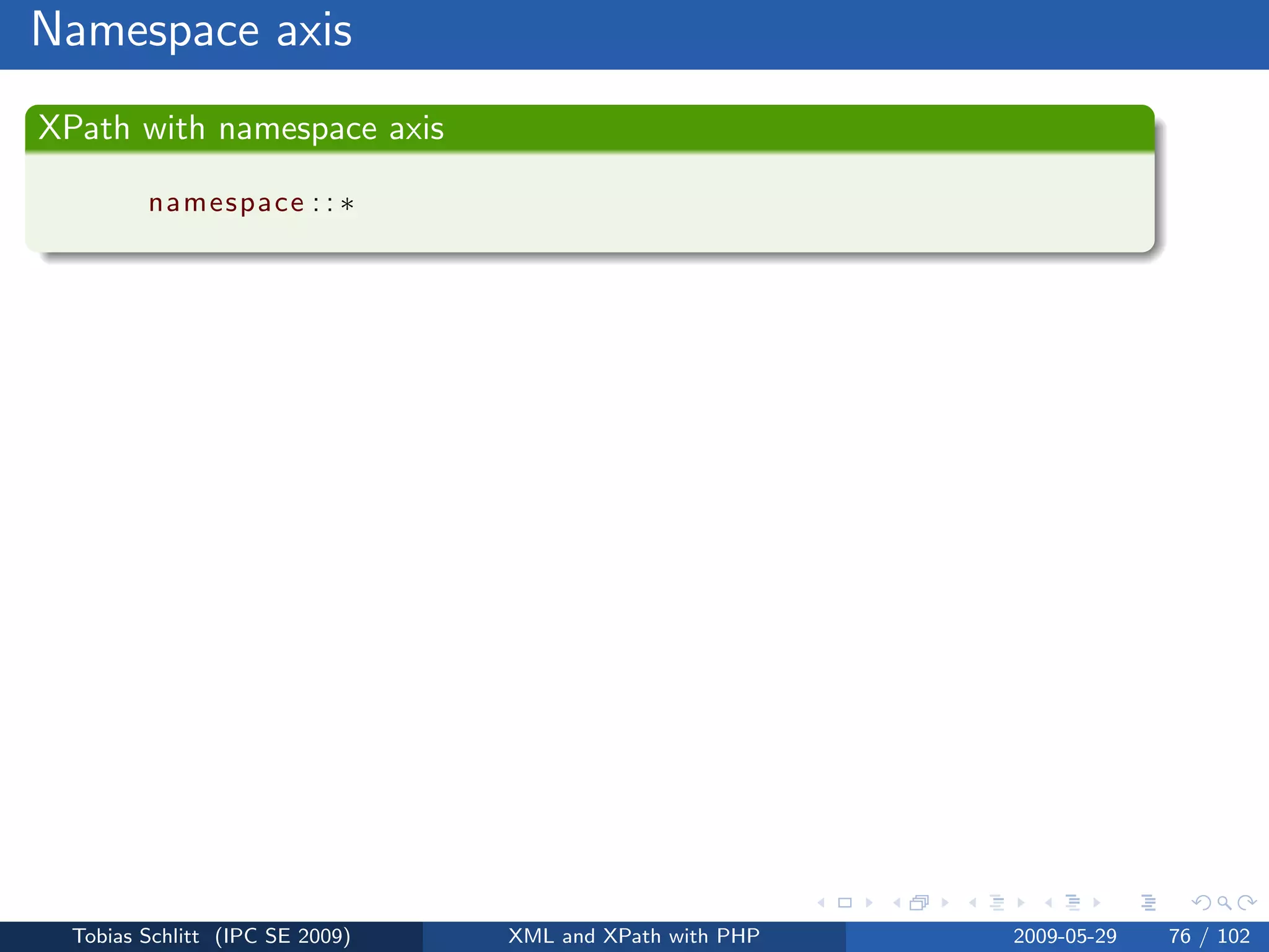 XML and XPath with PHP