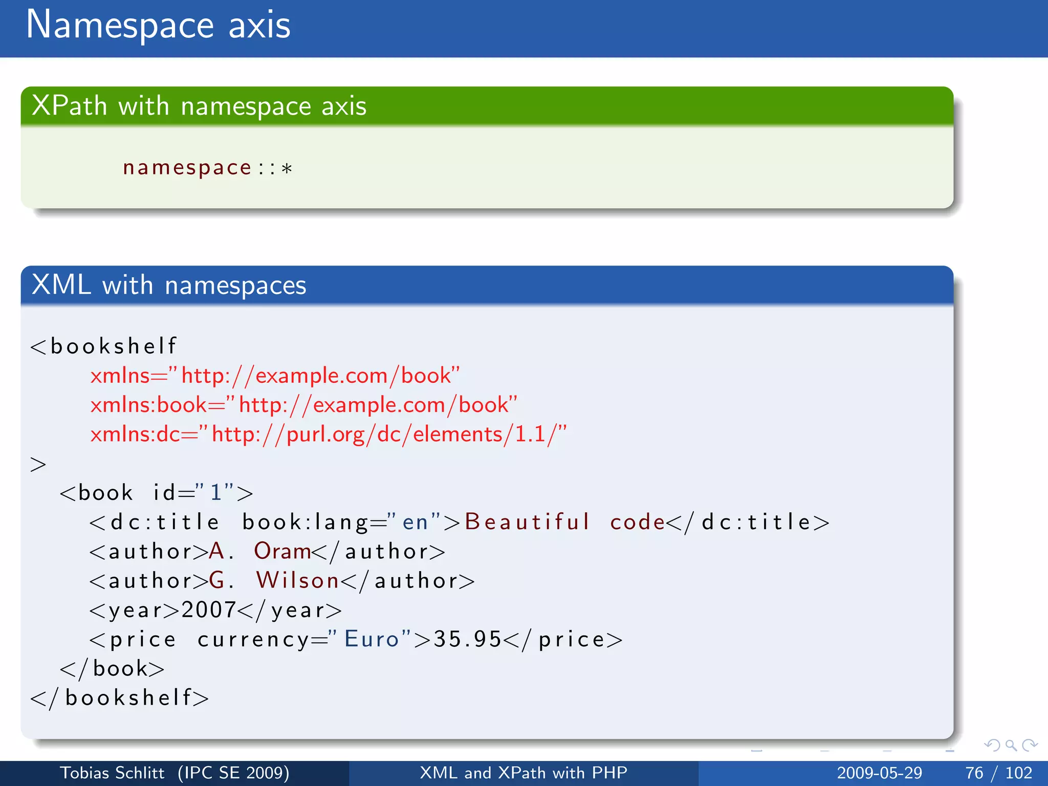 XML and XPath with PHP