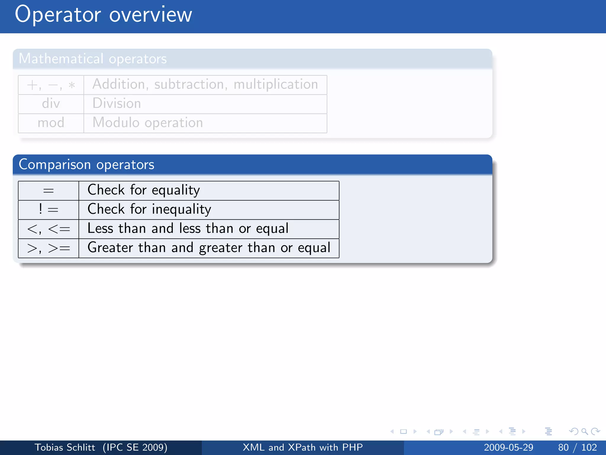 XML and XPath with PHP