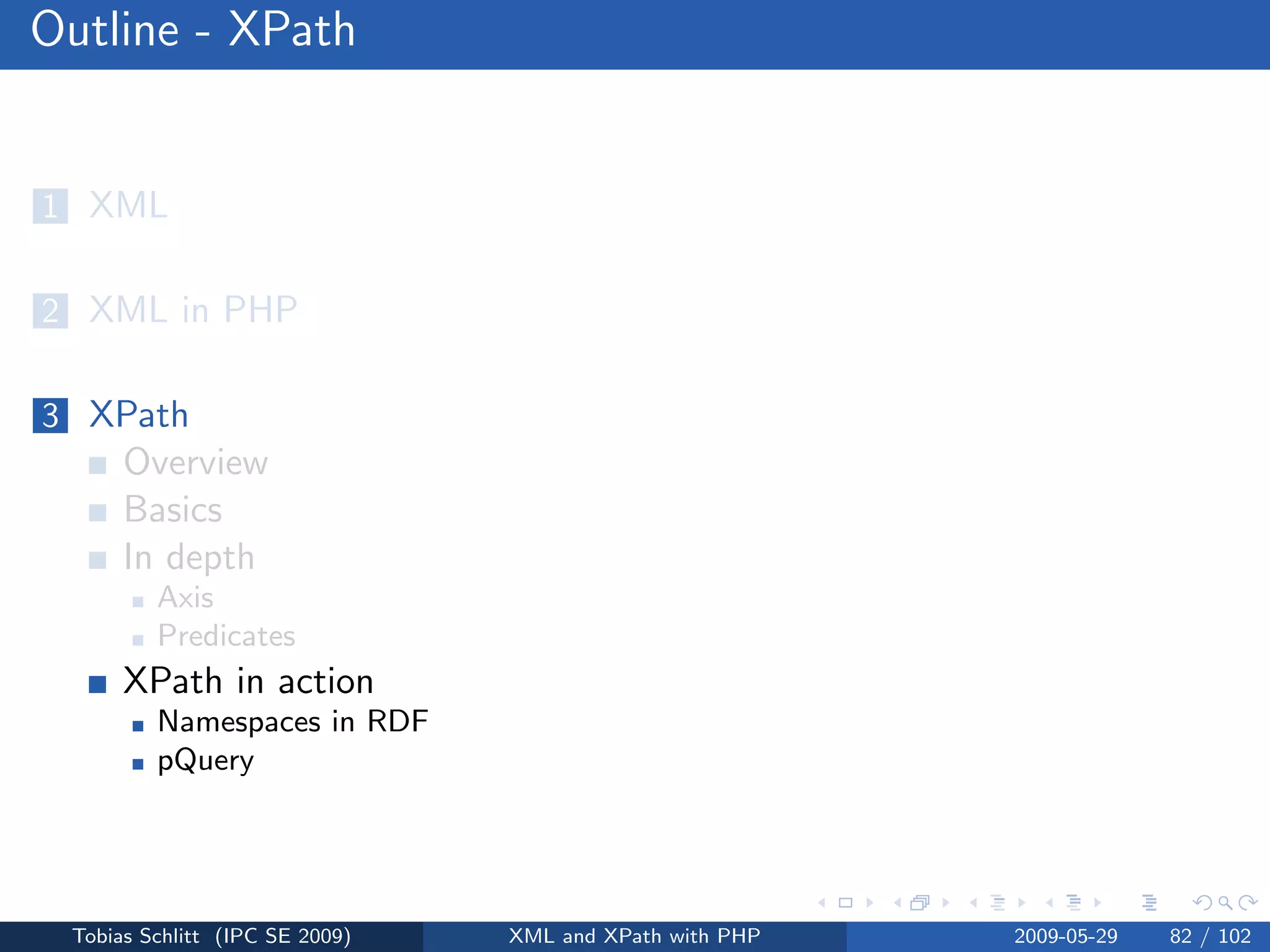 XML and XPath with PHP