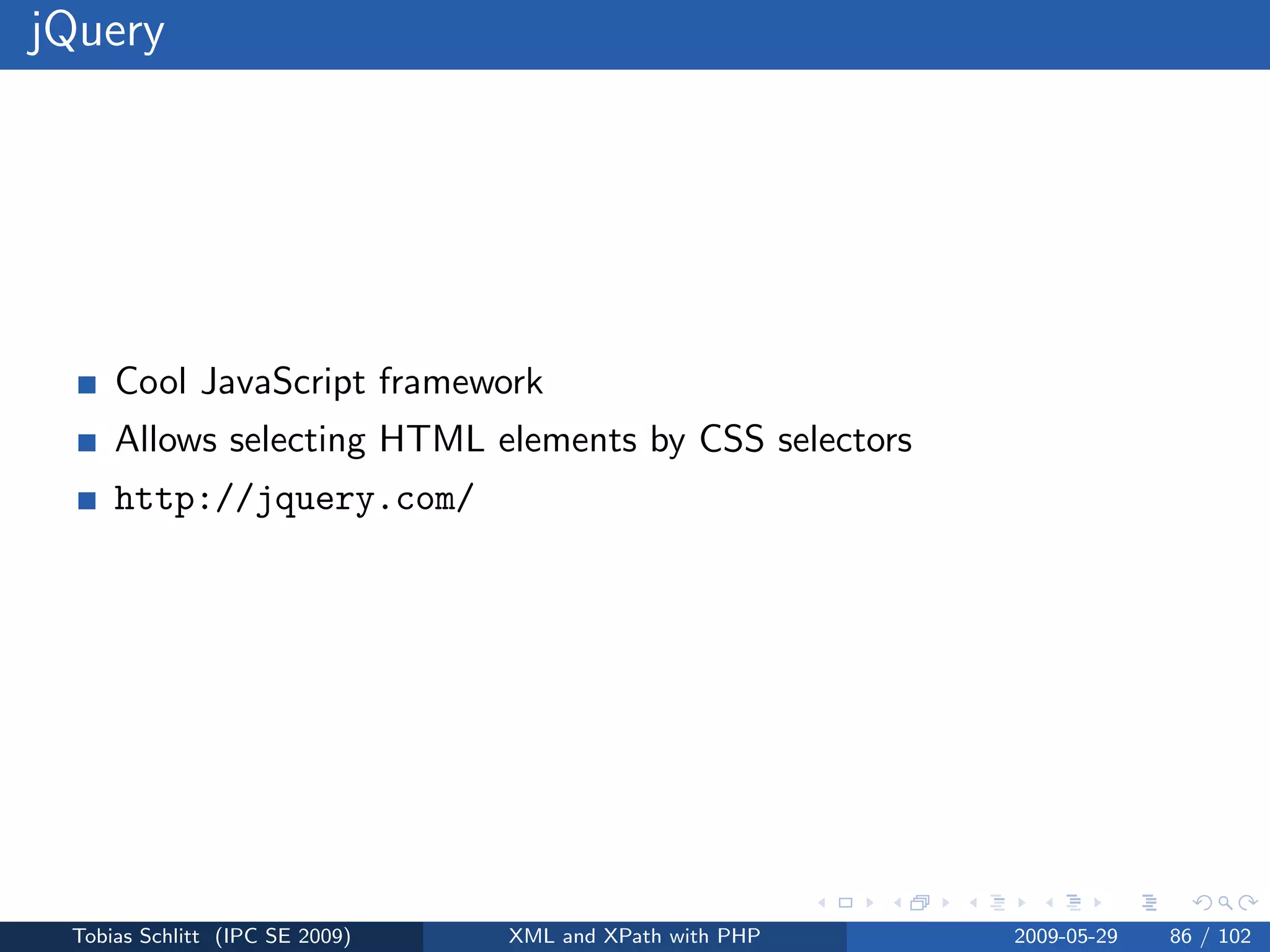 XML and XPath with PHP