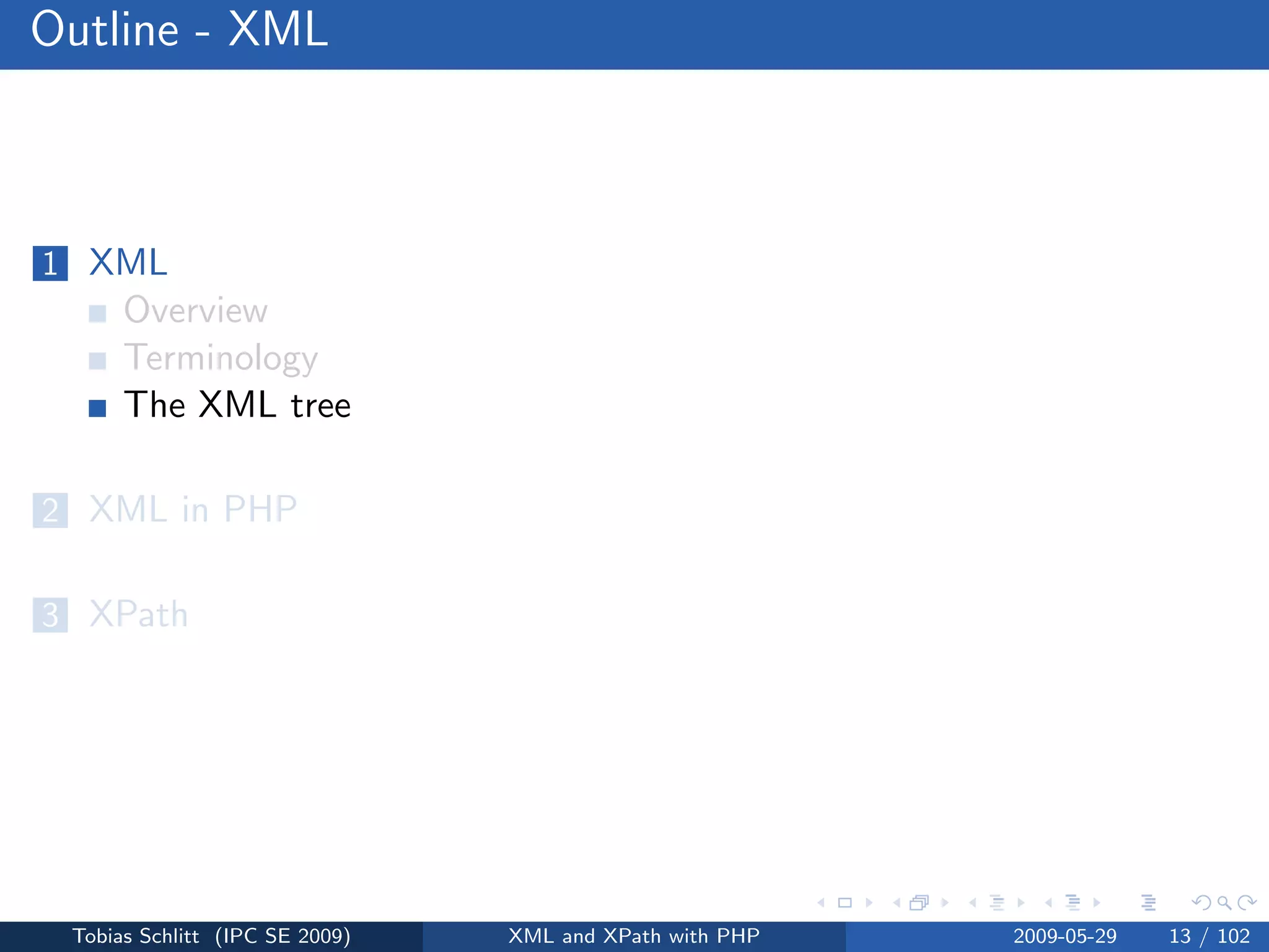 XML and XPath with PHP