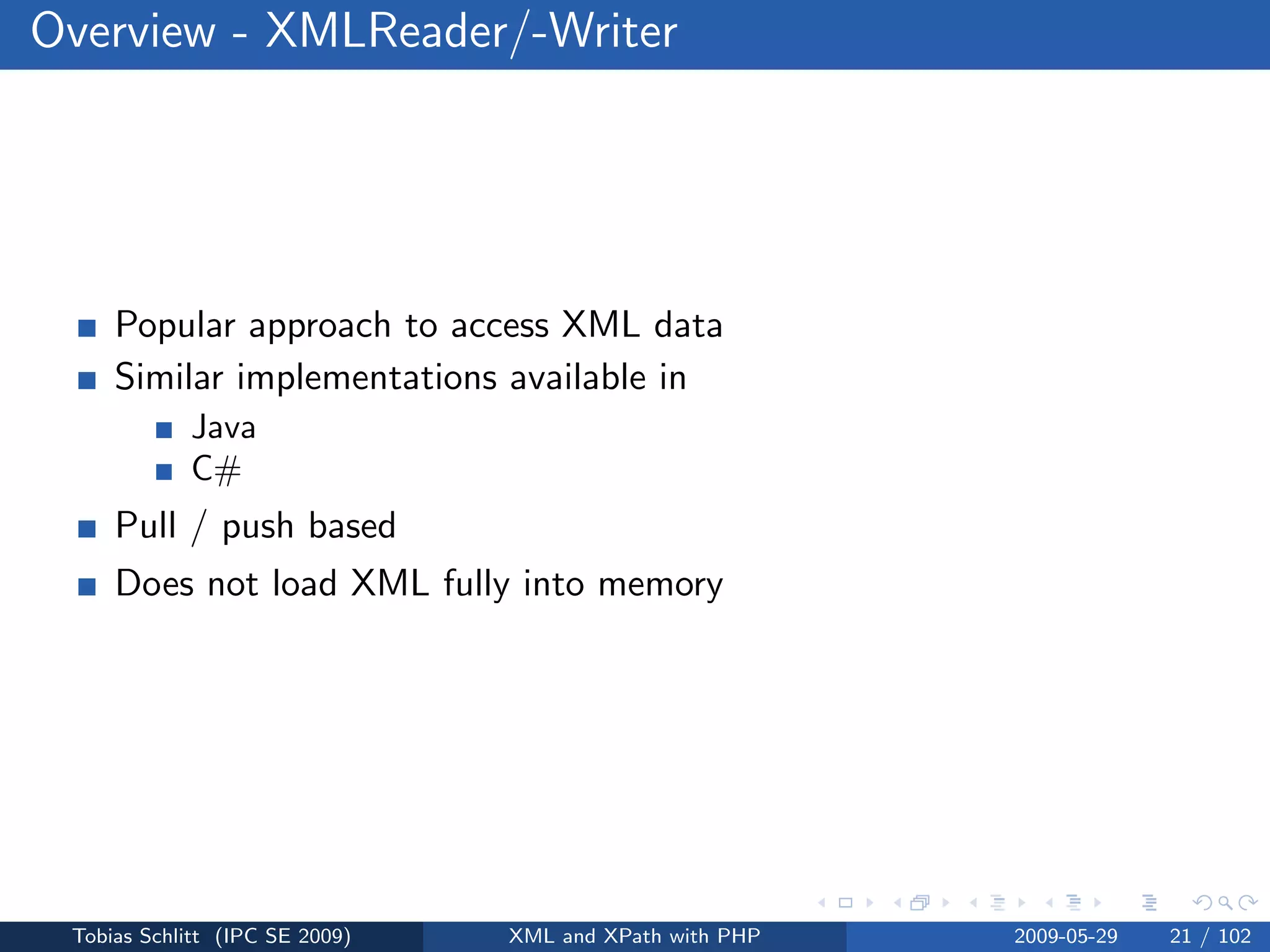 XML and XPath with PHP
