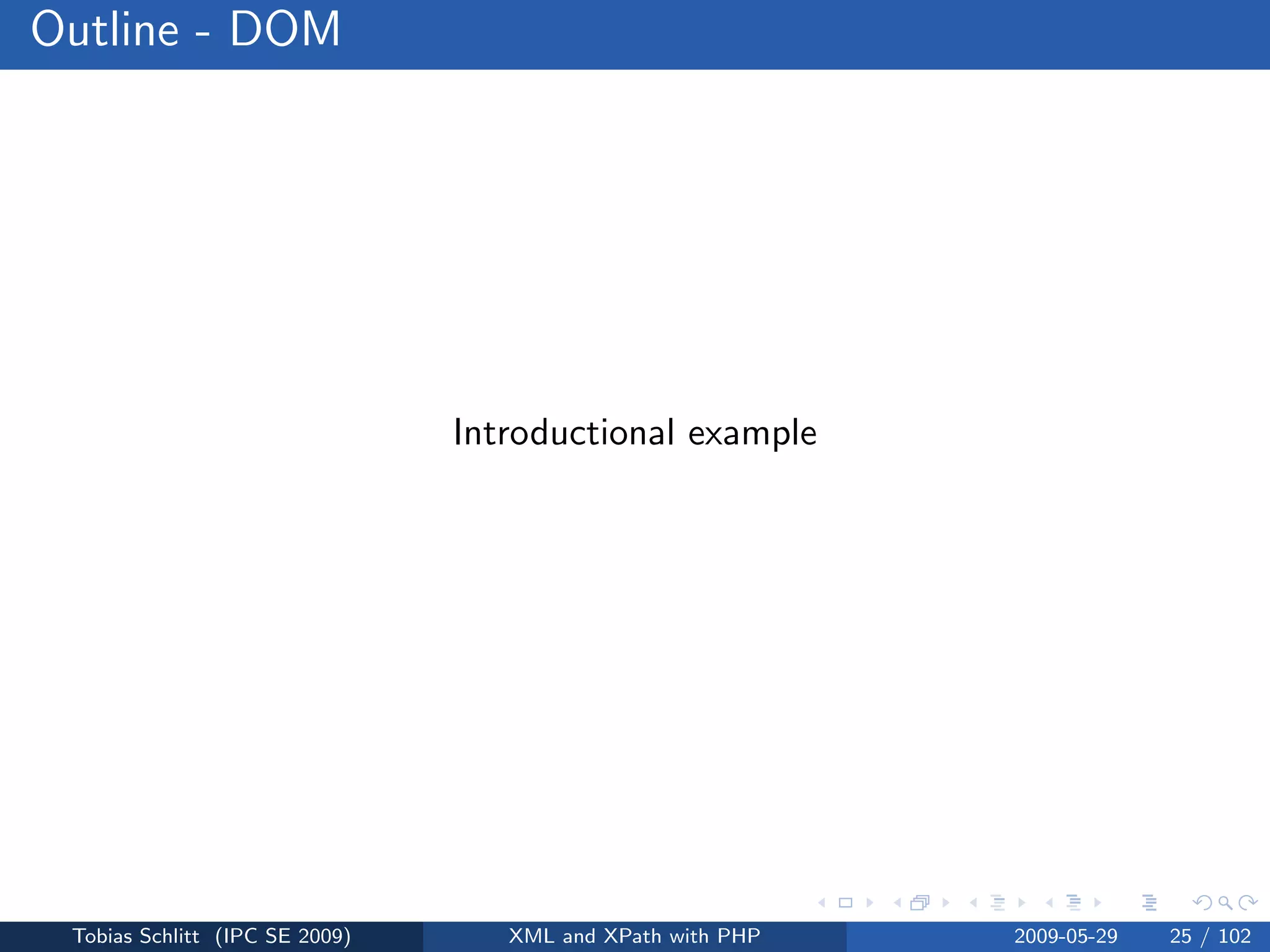 XML and XPath with PHP