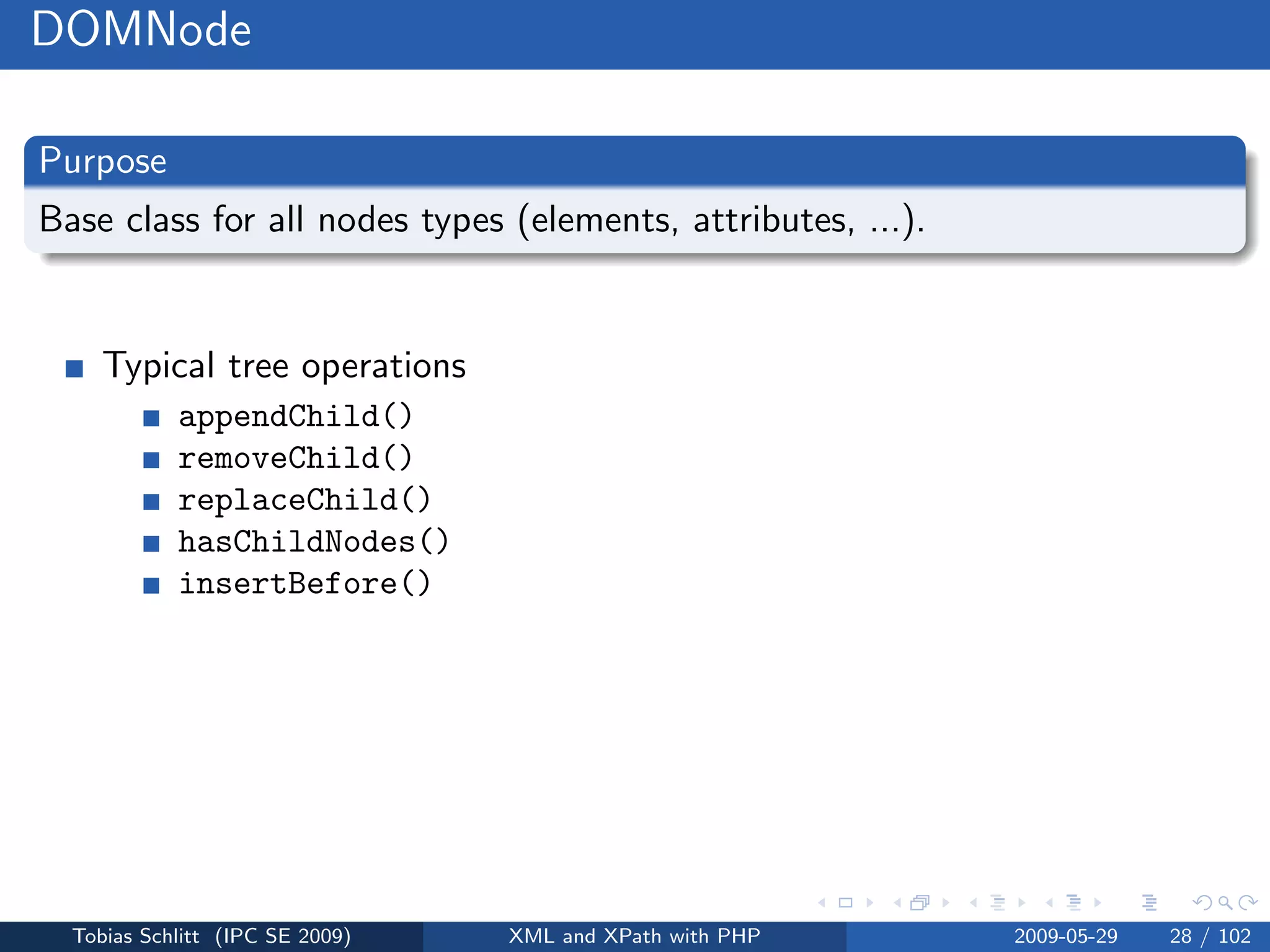 XML and XPath with PHP