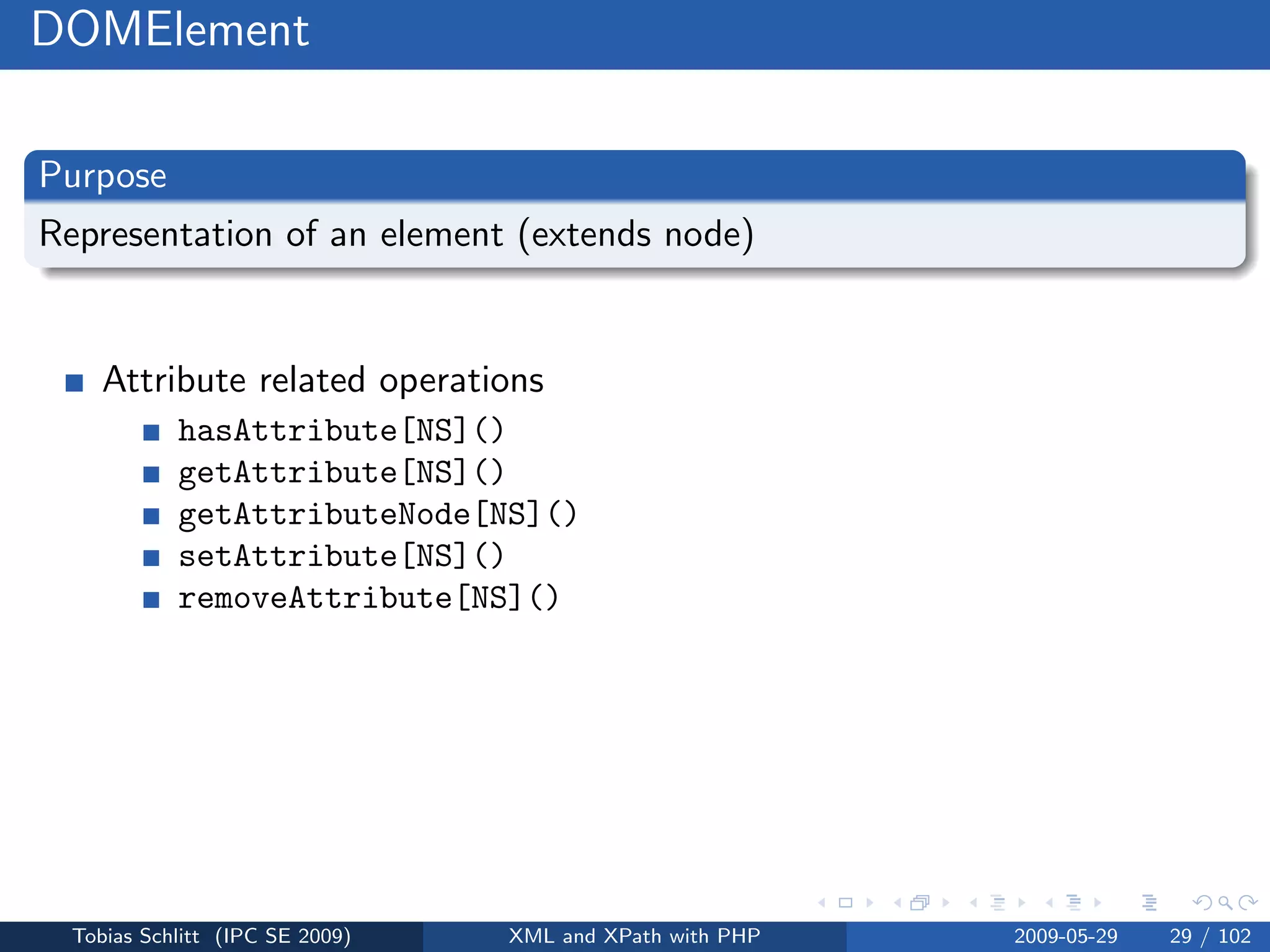 XML and XPath with PHP