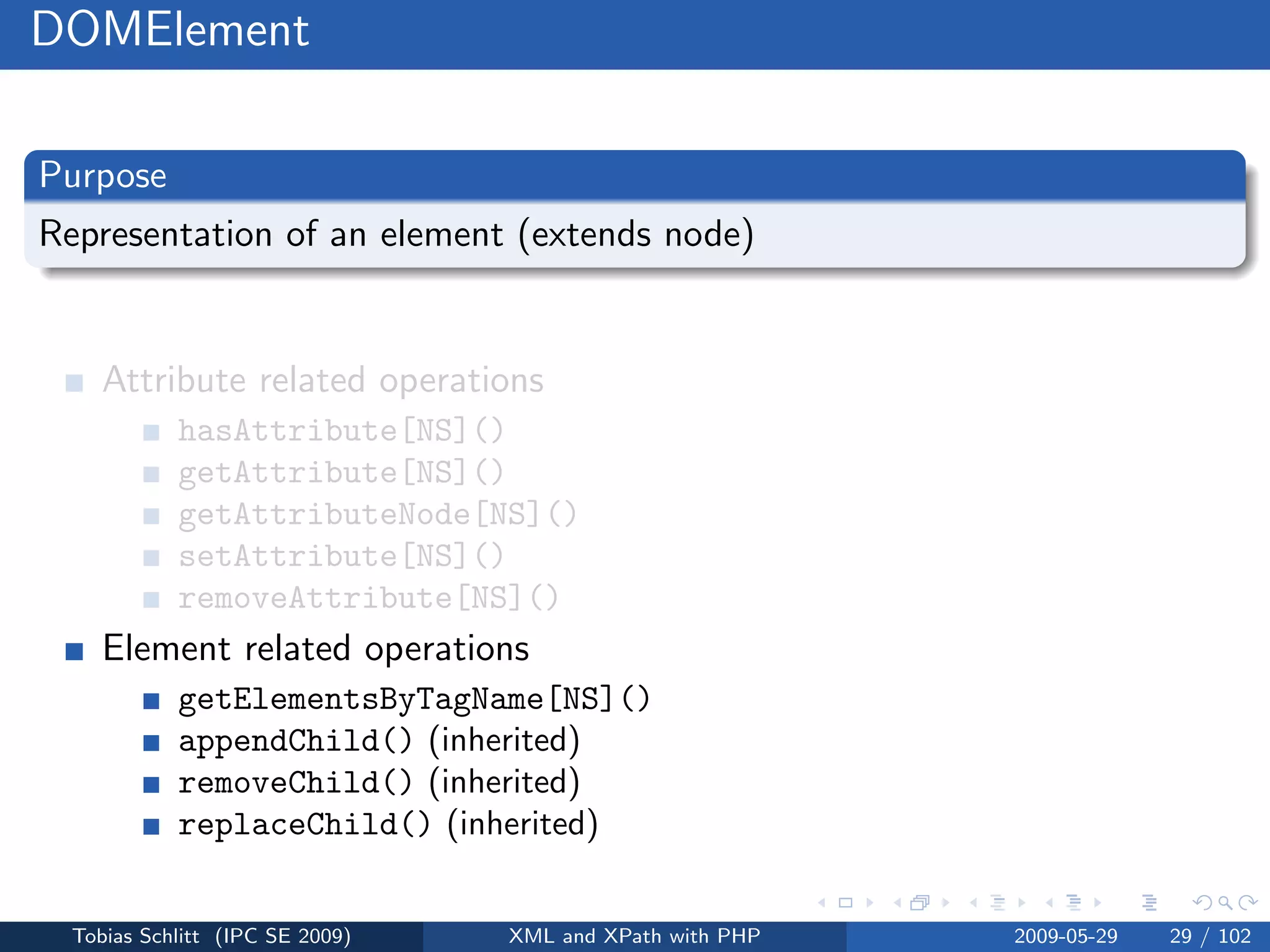 XML and XPath with PHP