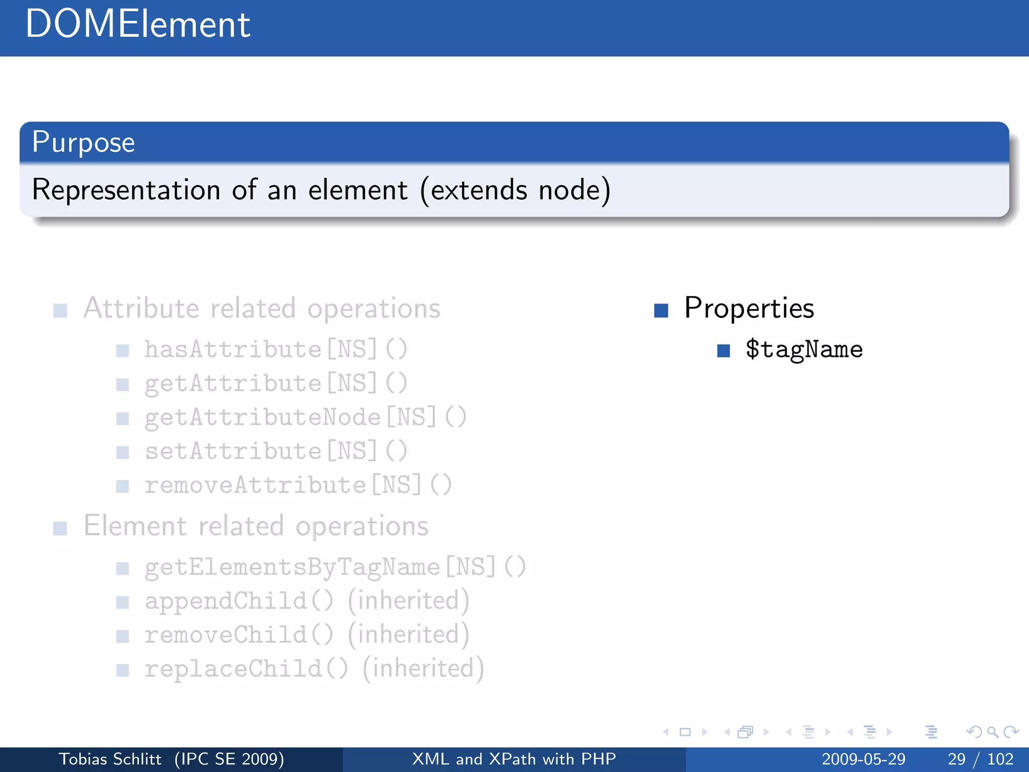 XML and XPath with PHP
