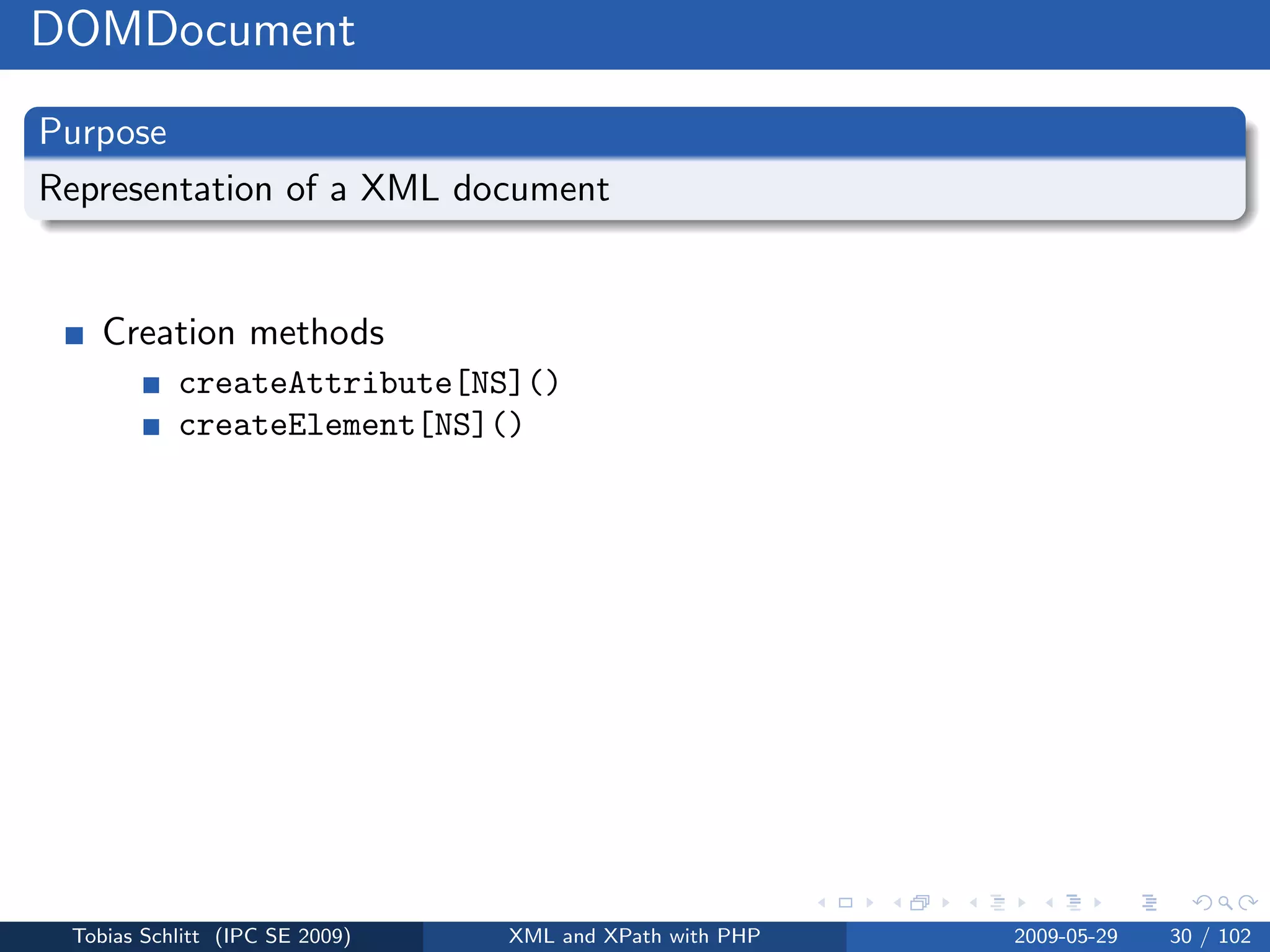 XML and XPath with PHP